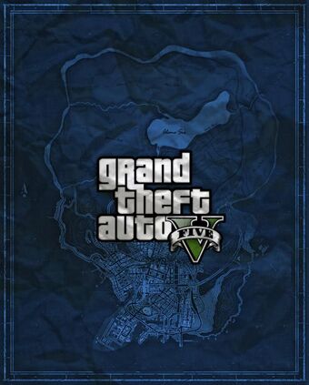 Map of San Andreas-GTAV