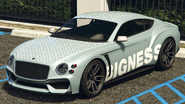 A Paragon R with a Big Enough livery in Grand Theft Auto Online. (Rear quarter view)