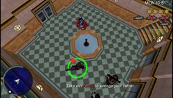 Kenny tries to kill Huang with the Yu Jian, but eventually dies at the hands of Huang.