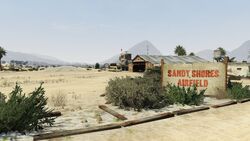 Sign at the entrance.