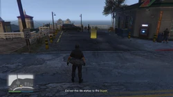 Deliver the [art] to the buyer