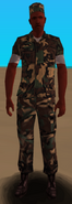 An African-American soldier that spawns in Fort Baxter in Grand Theft Auto: Vice City Stories.