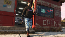 Black Ammu-Nation Hoodie.