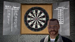 Darts.jpg (169 KB) A game of darts at the Steinway Beer Garden.