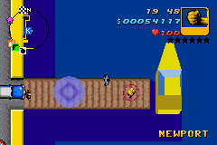 King Courtney's boat in Newport in Grand Theft Auto Advance.