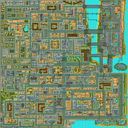 GTA1 Bent Cop Blues: Items and Weapons map image
