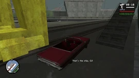 Cesar finds the ship.