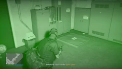 Enter the hatch to the penthouse