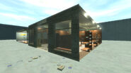 Perseus clothing store interior test.