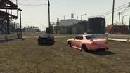 Arriving at the Elysian Island drug deal.