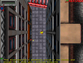 Upon retrieving the case, however, Bryson reveals it actually contains C4 explosives and has a dead man's switch attached to the handle; which means the device will detonate should the protagonist let go of the switch.