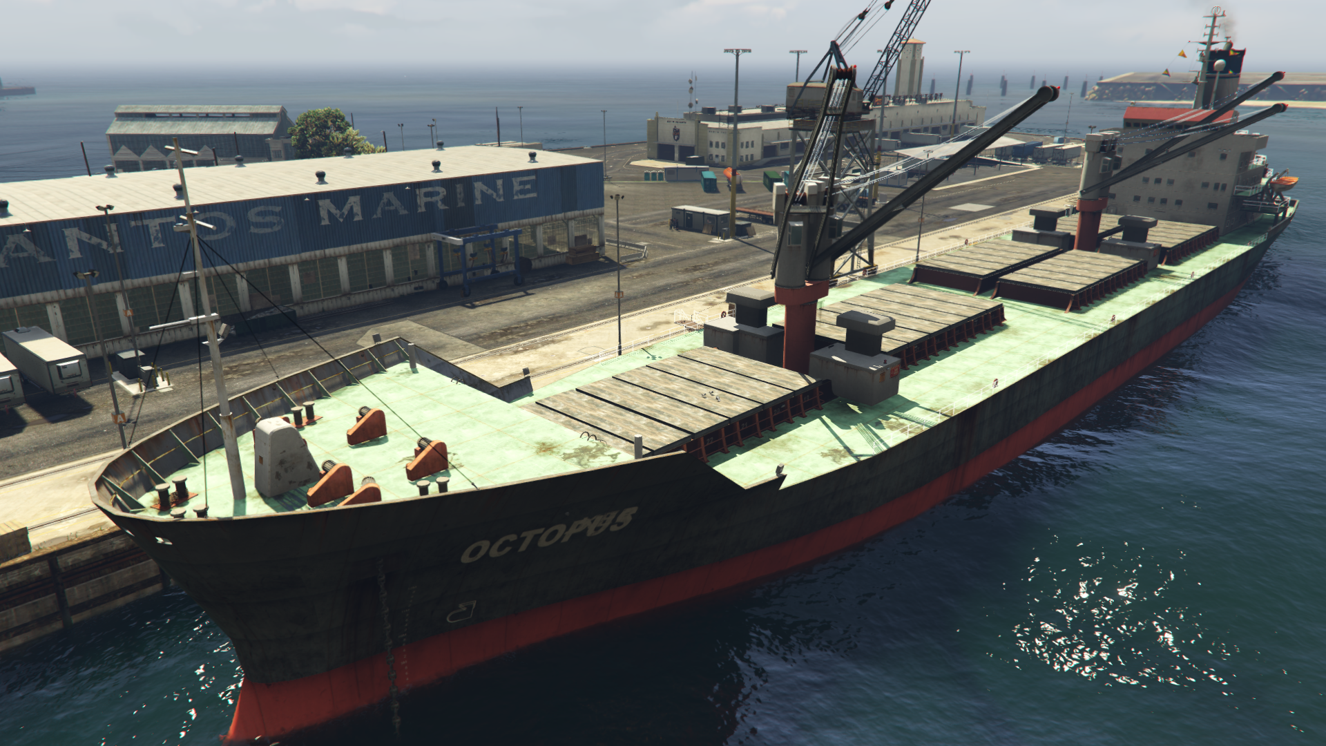 Кораблю гта. ГТА 4 корабль. GTA 5 Cargo ship. Октопус ГТА 5.