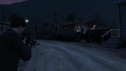 RomanceIsn'tDead-GTAO-SS5.png (2.2 MB) Taking out more Lost MC members guarding the 2nd Lost van.