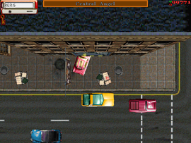 Delivering the car to the garage.