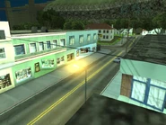 The main street of Bayside.