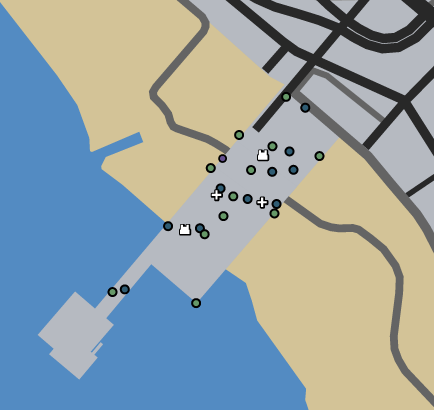 gta v treasure hunt pier