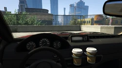 Driver's first-person view
