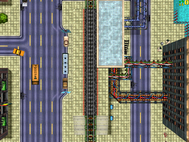 Overview of Island Heights Subway Station.