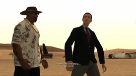 As CJ is about to ask something, Toreno shuts him up...