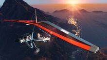The Ultralight glider.