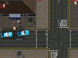 Police chase.