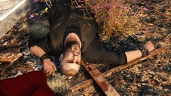 Terry's dead body.