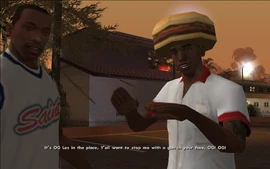 Loc breaks down in a rap.