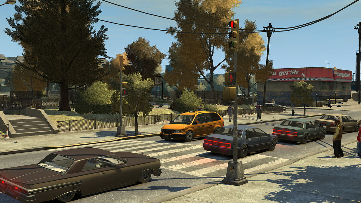 GTA 4 Realistic Traffic and Pedestrian Mod for GTAIV, EFLC and The