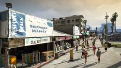 Vespucci Beach Sidewalk Market
