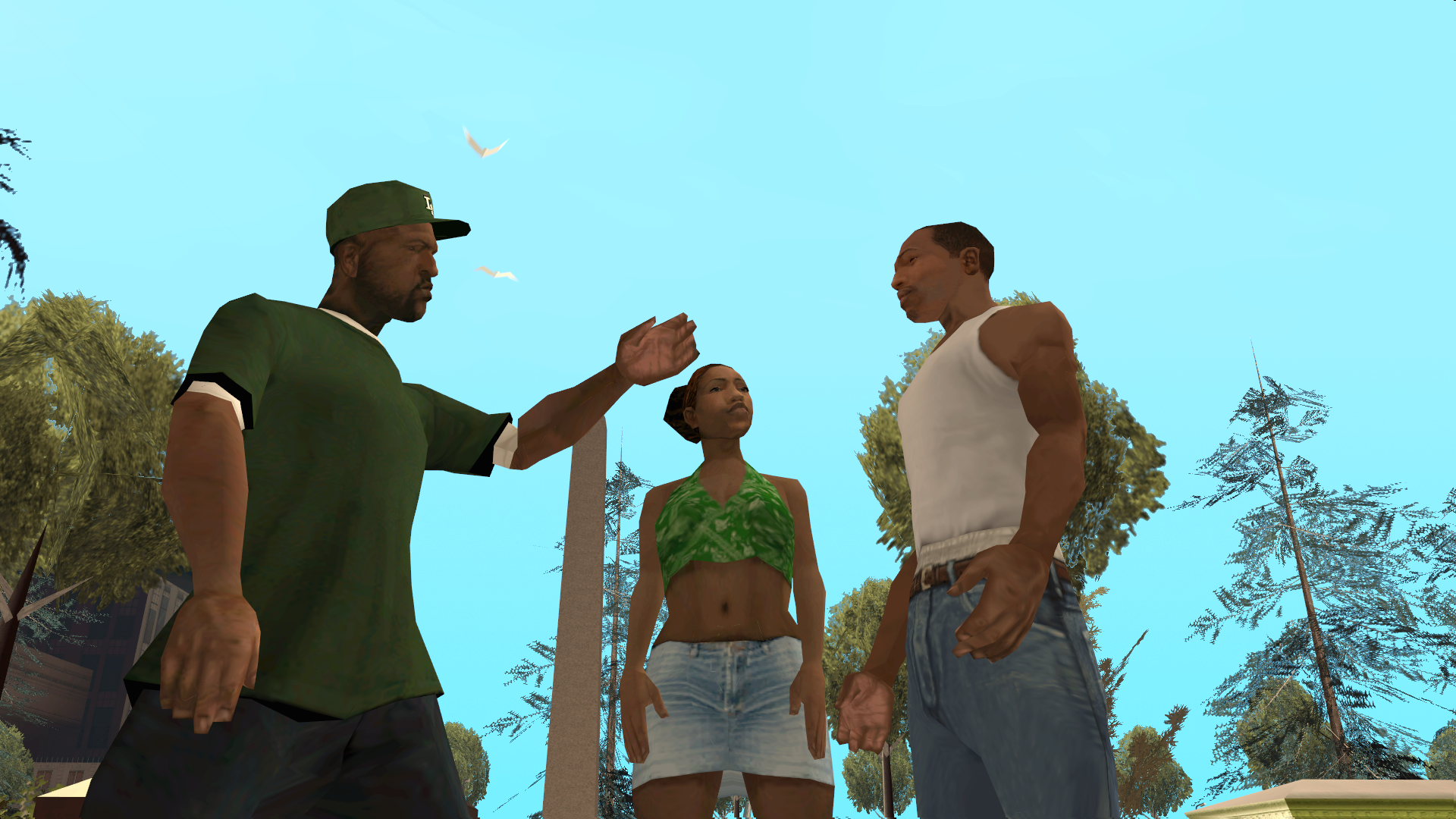 GTA San Andreas - iPad Walkthrough - Intro & Mission #1 - Big Smoke, Sweet & Kendl (HD)