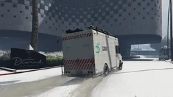 Arriving at the casino