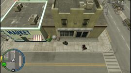 Alazone's Italian Food in Grand Theft Auto: Chinatown Wars, without the sign.