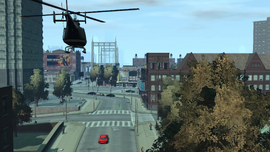 Tony and Luis are going to follow the red car.