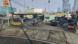 The shootout on Davis Avenue.