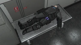 TheAgencyDeal-GTAO-ClifffordJuggernautEasterEgg.png (2.02 MB) Juggernaut corpse seen behind a set of locked doors during The Agency Deal.