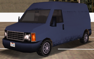 The Ballot Van in GTA: LCS. (rear quarter view)