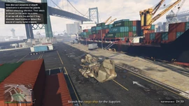 Arriving at SS Bulker.