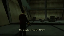 ThePortlandChainsawMasquerade-GTALCS-SS21.png (969 KB) Vincenzo confronting Toni. (Mission: The Portland Chainsaw Masquerade)