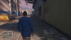 Following the reporter