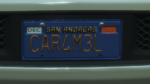 Custom Plate GTAO CAR4M3L