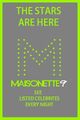 Maisonette 9 "STARS" poster.