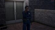 A female LSPD officer.