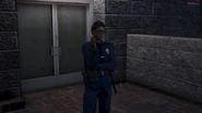A female LSPD officer.