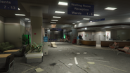 The destroyed lobby, post Vinewood Souvenirs - Al Di Napoli.