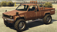 The Rusty Rebel in Grand Theft Auto V. (Rear quarter view)