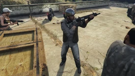 A captain fighting back.