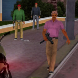 Vice City Sharks Gang - Grand Theft Auto - Crewneck Sweatshirt