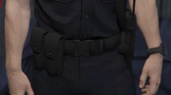 Duty belt for the cop outfit.