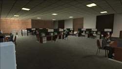 First office room in the second floor.