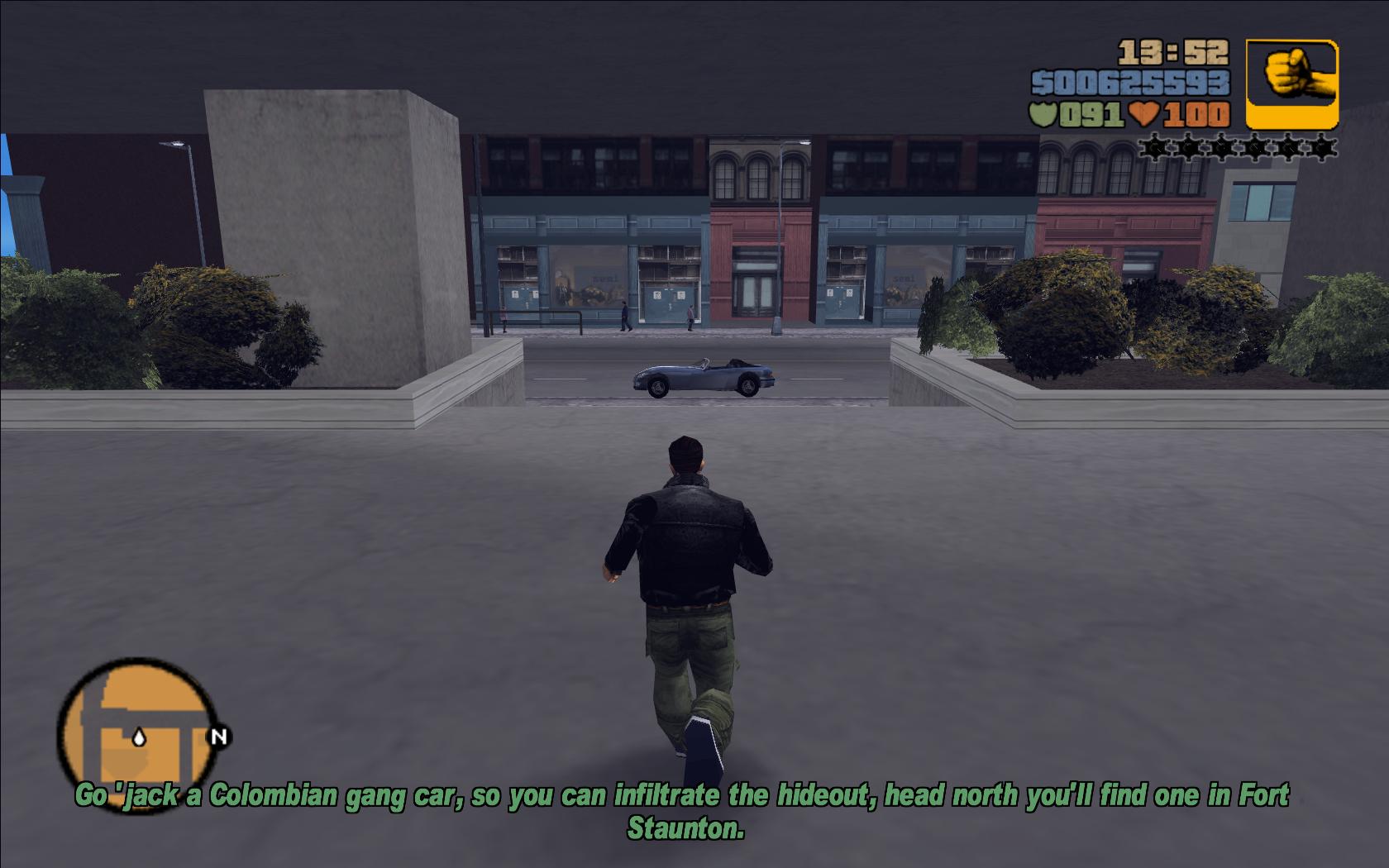 colombian gang car in gta 3